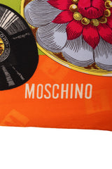 Vintage Moschino Large Zodiac Scarf logo @ Recess LA