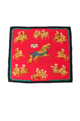 Vintage Hermes Carousel Riders Scarf @ Recess LA