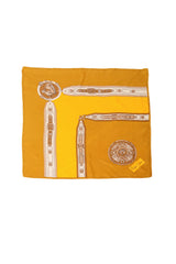 Vintage Pierre Cardin Equestrian Trim Colorblock Scarf @ Recess LA