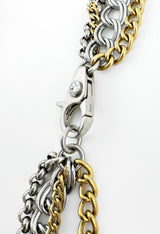 Logo Charm Necklace by Dolce & Gabbana clasp and signature @Recess LA