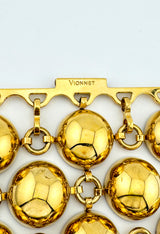 Wide Dome Link Bracelet by Vionnet signature @recessla