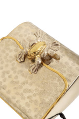 Vintage Manuel Vargo Artisan Silver Frog Bag clasp @ Recess LA