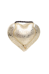 Vintage Manuel Vargo Artisan Silver Heart Rose Bag @ Recess LA