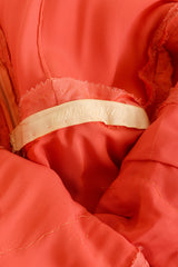 Vintage Terry Allen Beaded Chiffon Dress & Cardigan Set signature @ Recess LA