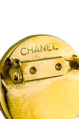 Vintage Chanel Flap Bag Brooch signature @recess la