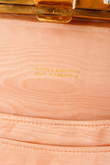 Quilted suede frame bag mark @ Recess LA