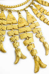 Vintage Fishing Line Brooch detail @recess la