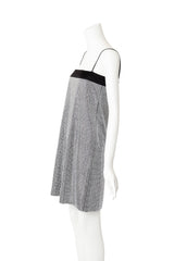 Crystal Slip Mini Dress by Gucci on mannequin side @ Recess LA