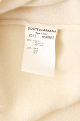 Silk & Cashmere Bardot Top by Dolce & Gabbana label @ Recess LA