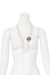 Pearl Crystal Torsade Necklace by Chanel @ Recess LA on mannequin