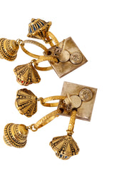 charm earrings by St. Tropez cartouche @ Recess LA