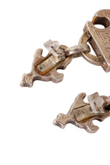 Shield earrings by Scooter Paris signature @ Recess LA