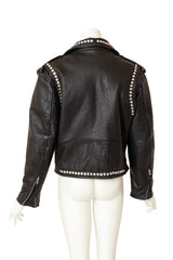 moto jacket by LA ROXX on mannequin back @ Recess LA