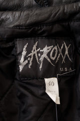 moto jacket by LA ROXX label @ Recess LA