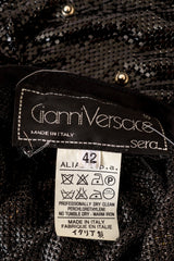 '83 A/W Studded Metal Chainmail Shift Dress