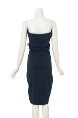 Vintage Romeo Gigli Knit Tube Dress on mannequin back @ Recess LA