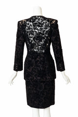 Lace Jacket & Skirt Set by Lanvin on mannequin back @ Recess LA