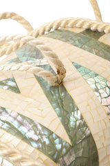 Shell mosaic evening bag by Genie chord stain 1 @ Recess LA