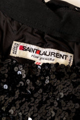 Satin Sash Sequin Pencil Skirt