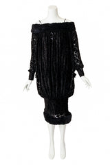 cocoon dress by Fendi on mannequin @ Recess LA