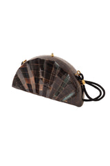fan shell mosaic bag @ Recess LA