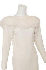 sheath dress by Joan Raines on mannequin neck close @ Recess LA