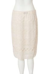 Beaded skirt by Oscar de la Renta on mannequin back @ Recess LA