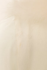 Marabou trim robe by Lucie Ann on mannequin scuffs @ Recess LA