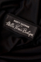 Embellished Sheer Yoke Jersey Gown