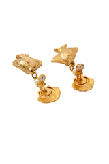 Angelfish Drop Earrings II backs open @ Recess LA