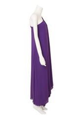 One Shoulder Beaded Gown by Bok K Courture @ Recess LA side view of mannequin