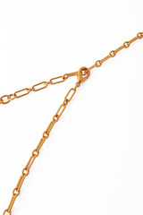Key charm necklace by Kenneth Lane clasp @ Recess LA