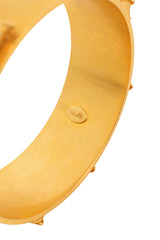 Vintage William deLillo King Cuff Bracelet II signature @ Recess LA