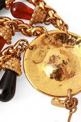 chain belt by Edouard Rambaud cartouche @ Recess LA