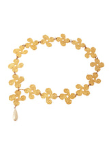 Vintage link pearl dangle belt @ Recess LA