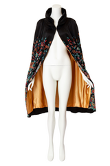 beaded floral cape on mannequin open @ Recess LA