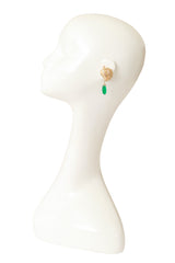 necklace and earrings set by Trifari earring on mannequin @ Recess LA