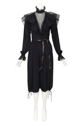 Vintage Valentina's Victorian Balloon Leg Jumpsuit on mannequin @ Recess LA