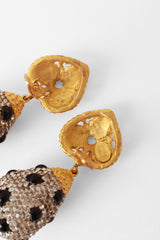 Egg Drop Earrings by Deanna Hamro cartouche @ Recess LA