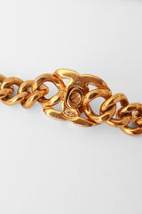 chain belt by Chanel cartouche @ Recess LA