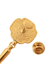 Leaf pin set by Sonia Rykiel signature @ Recess LA