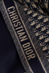 Christian Dior Wool Robe Coat logo @ Recess LA
