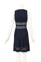 Christian Lacroix Lace Inset Sweetheart Dress on mannequin back @ Recess LA