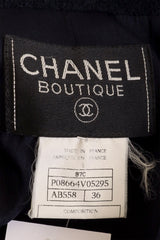 Vintage Chanel Four Pocket Blazer label @ Recess LA