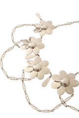 Daisy link necklace close @ Recess LA