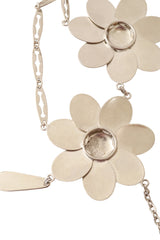 Daisy link necklace tarnish @ Recess LA