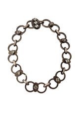 Crystal O-link necklace @ Recess LA