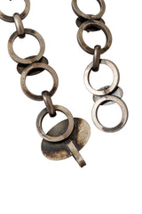 Crystal O-link necklace clasp bottom @ Recess LA