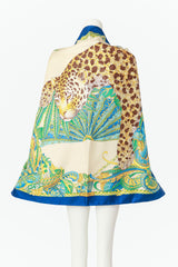 leopard printed scarf by Ferragamo on mannequin back @ Recess LA