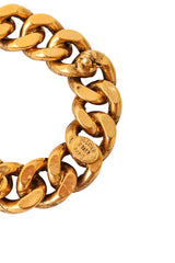 Horseshoe chain brooch by Premier Etage logo @ Recess LA